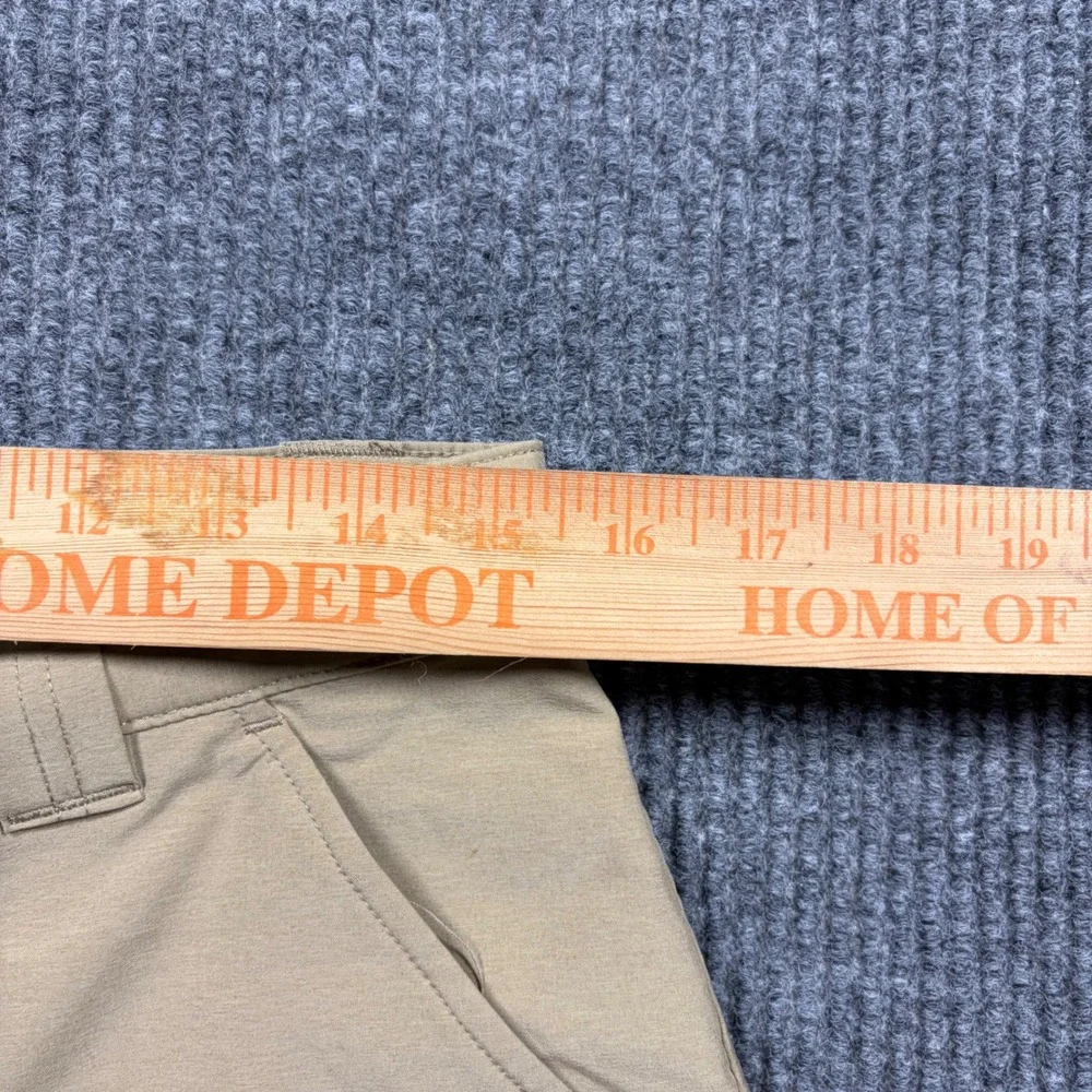 Ocean Coast Shorts Mens 32 Tan Hybrid Performance Khaki Hiking Fishing